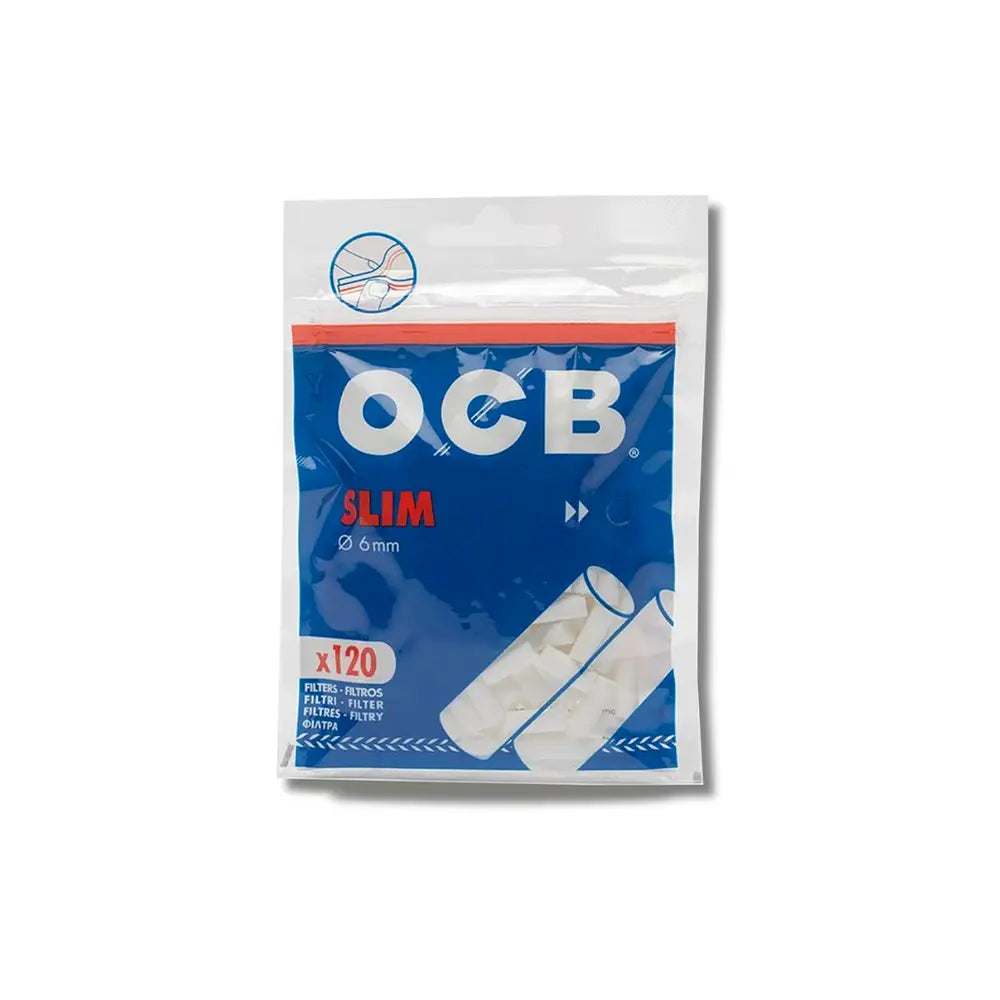 Filtro Ocb slim 6 mm azul x 120