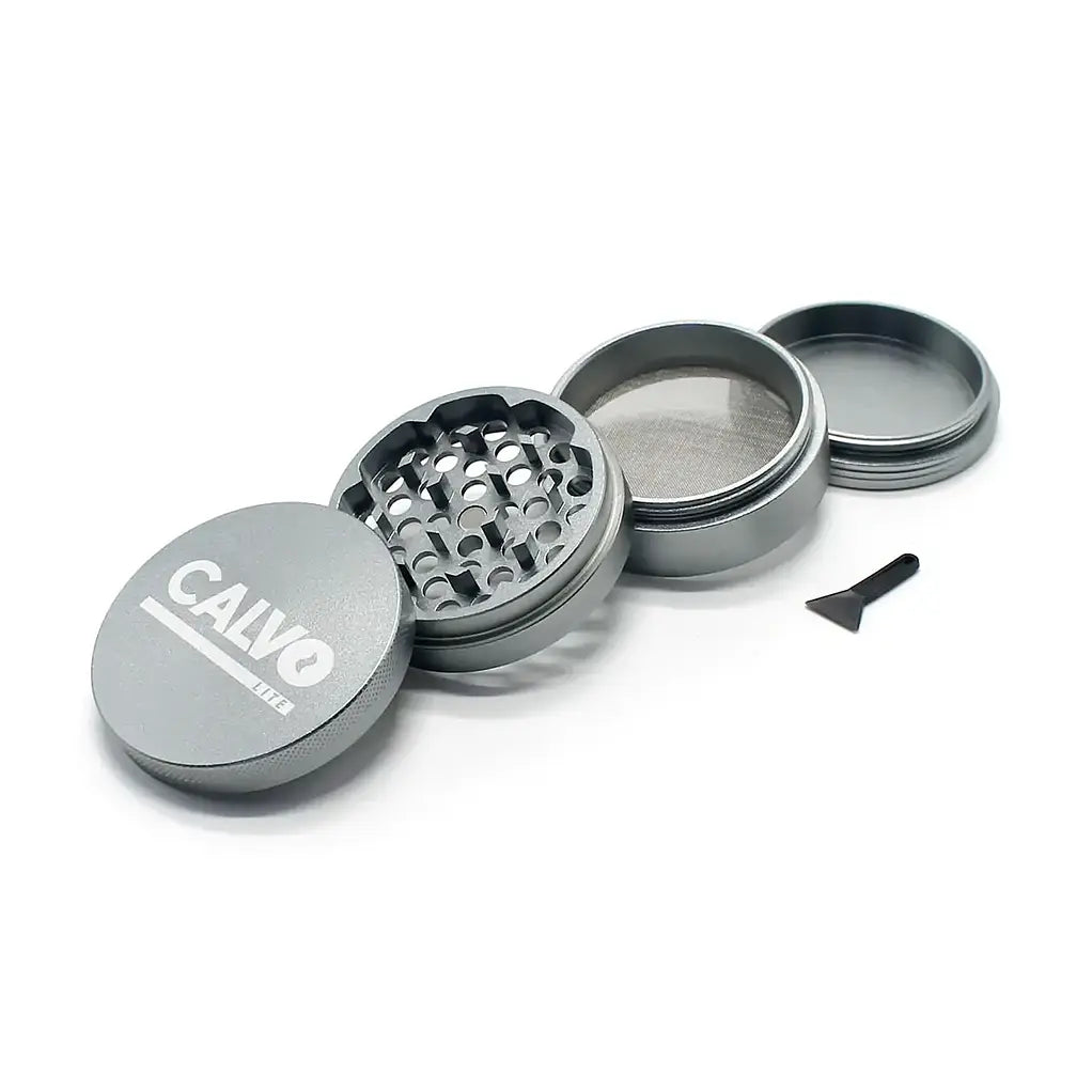 Moledor Calvo Aluminium lite grinder gris 63 MM