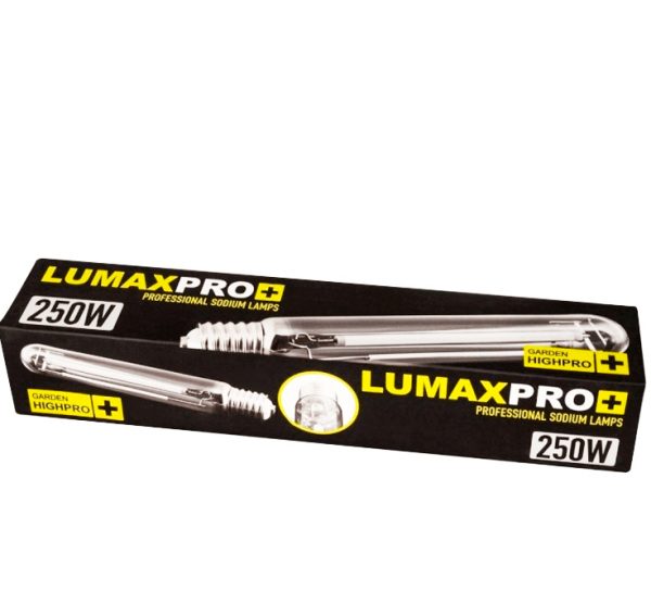 AMPOLLETA GARDEN HIGH PRO LUMAX PRO 250 W CAJA EMPAQUE MAL ESTADO