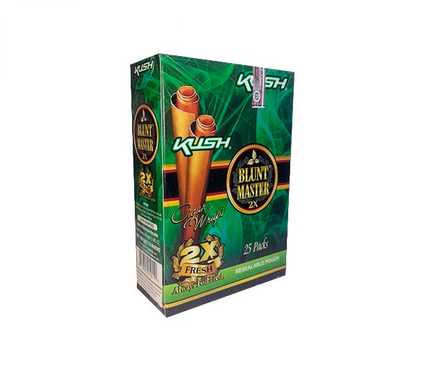 CAJA BLUNT MASTER SABOR KUSH 25 PACK´S