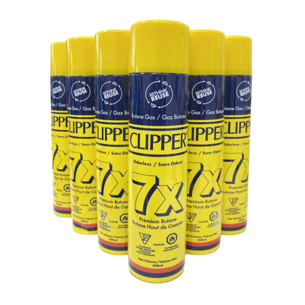GAS CLIPPER 7 X PRMIUM BUTANE