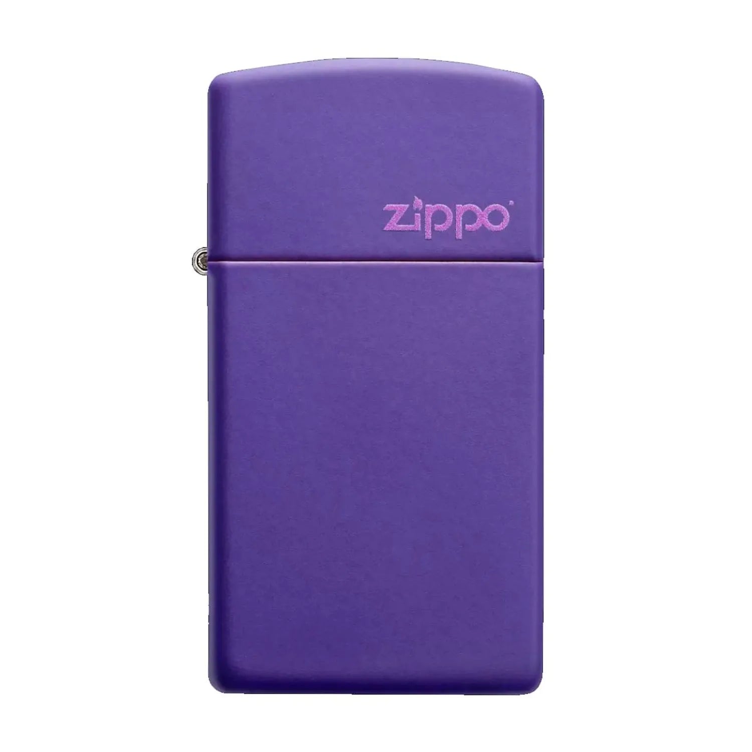 ENCENDEDOR ZIPPO MORADO CAJA EN MAL ESTADO