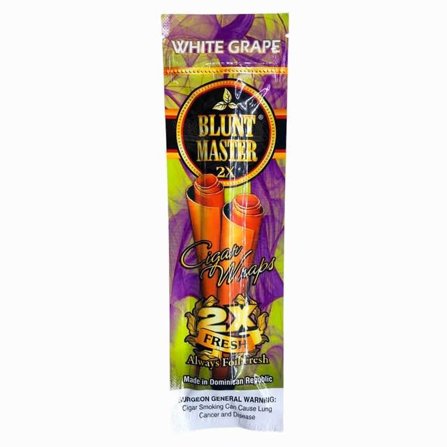CAJA BLUNT MASTER SABOR WHITE GRAPE 25 PACK´S