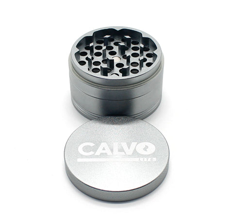 Moledor Calvo Aluminium lite grinder gris 63 MM