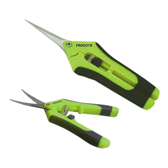 Tijeras Graden highpro Pro Cut curved blades Verde