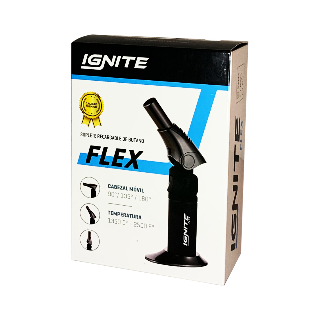 SOPLETE FLEX -IGNITE Negro